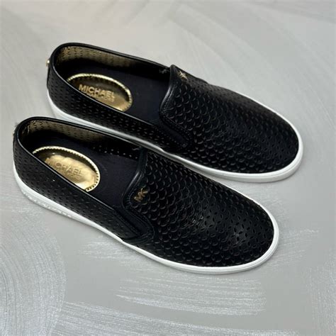 michael kors olivia slip on|Olivia Perforated Leather Slip.